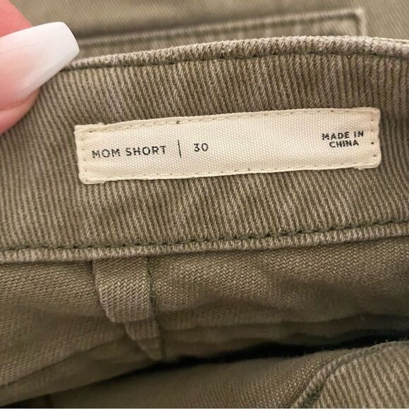 PACSUN Green Khaki Mom Utility Shorts - Picture 13 of 13